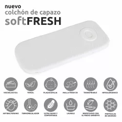 Carrinho de bebé Bebecar Wei com mini berço e banheira