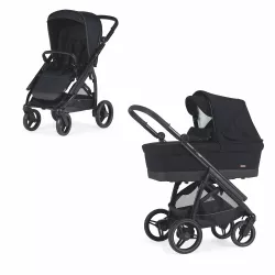 Carrinho de bebé Bebecar Wei com mini berço e banheira