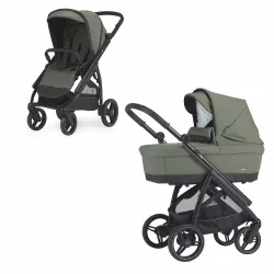 Carrinho de bebé Bebecar Wei com mini berço e banheira