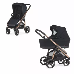 Carrinho de bebé Bebecar Wei com mini berço e banheira