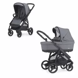 Carrinho de bebé Bebecar Wei com mini berço e banheira