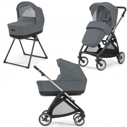 Carrinho de bebé Inglesina ELECTA Open Up 2025 com minicama e banheira