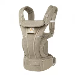 Porta-bebés Ergobaby Omni Soft Diamond com capa impermeável