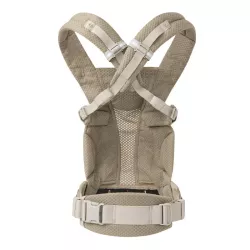 Porta-bebés Ergobaby Omni Soft Diamond com capa impermeável