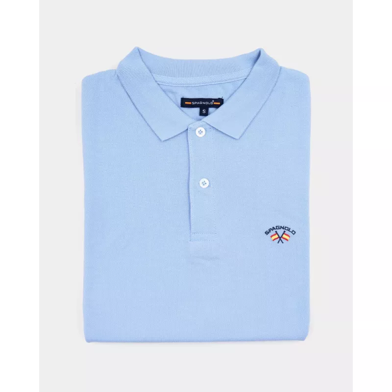 Camisa pólo Spagnolo 4034 piqué liso básico
