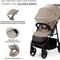 Silla paseo Kinderkraft TRIG 3 con bolso