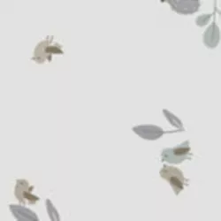 Bajera Capazo con Volante y Muselina Uzturre Renata