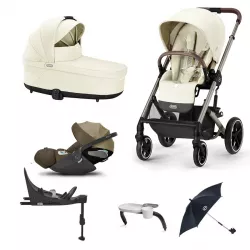 Cybex Balios S Lux 2023 Seashell Beige (Taupe Frame)