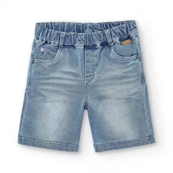 Bermudas Boboli de malha de ganga