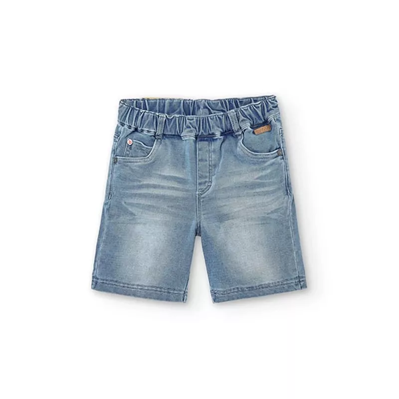 Bermudas Boboli de malha de ganga
