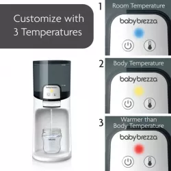 Aquecedor de biberões Babybrezza Aquecedor instantâneo com biberões