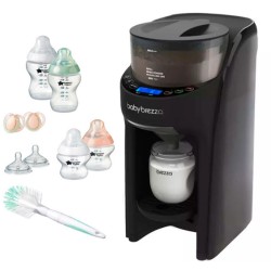 Preparar biberão Babybrezza fórmula PRO Advanced com almofada de amamentação