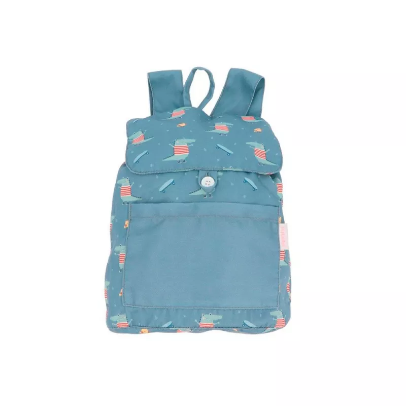 Mochila Pequeña Tela Tutete Croc Personalizable