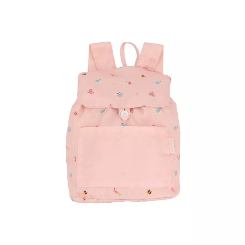 Mochila pequena em tecido Tutete Bugs Personalizável