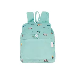 Mochila de tecido pequena personalizável Tutete Trucks