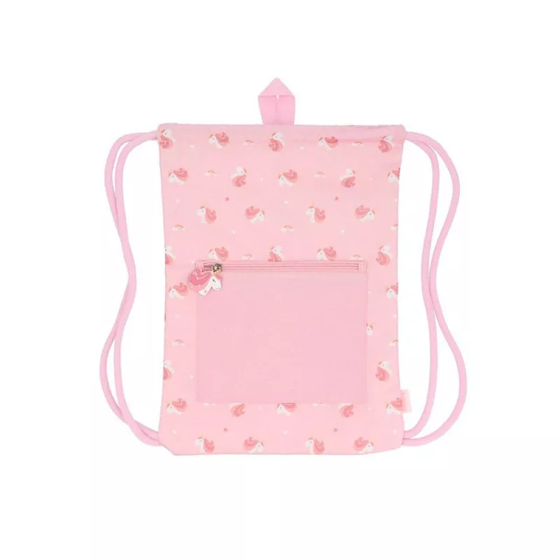 Mochila Saco Impermeable Tutete Magical Unicorn Personalizable