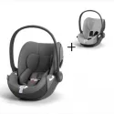 Cadeira auto Cybex Cloud T Plus i-Size tecido respirável e capa de algodão