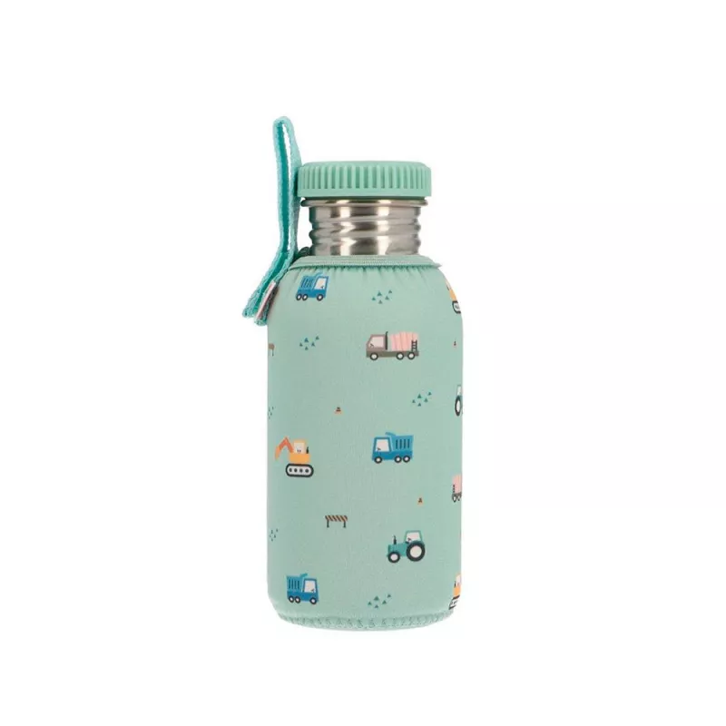 Garrafa de aço com caixa Tutete Camiões Personalizável 500ml