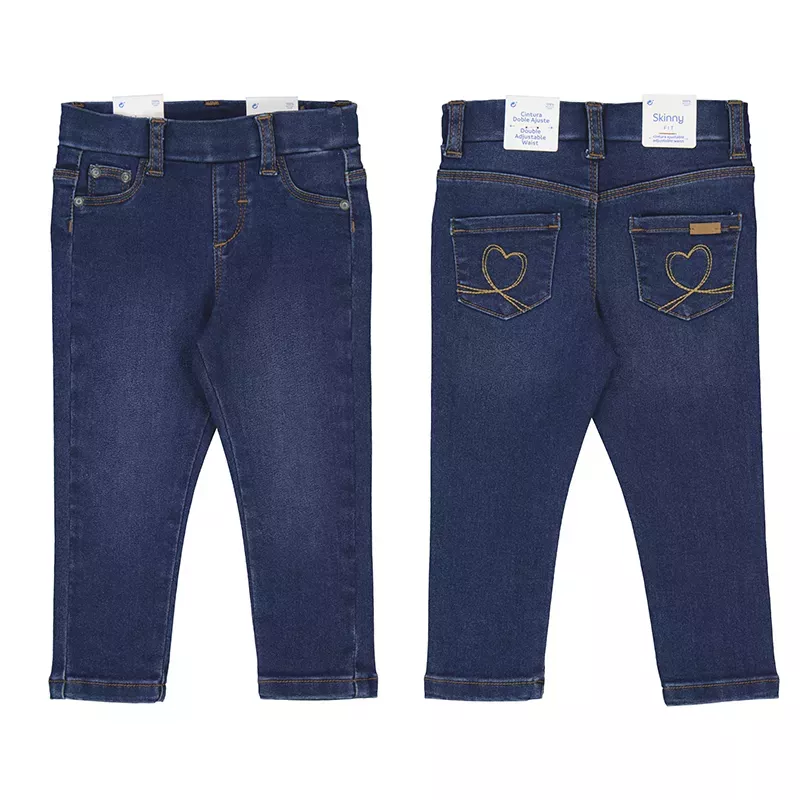 Calças Mayoral denim fechado basic