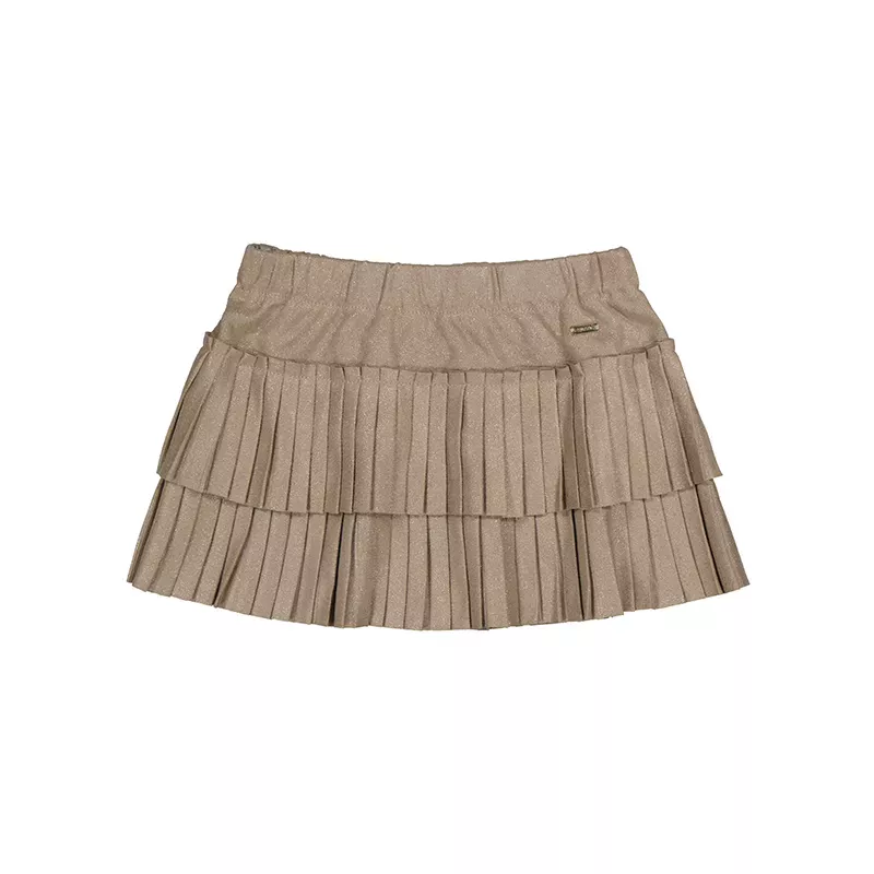 Saia Mayoral camurça plissada
