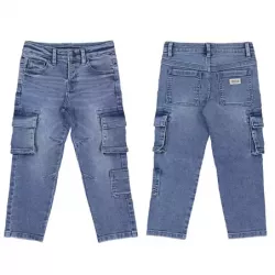 Calças Mayoral cargo denim
