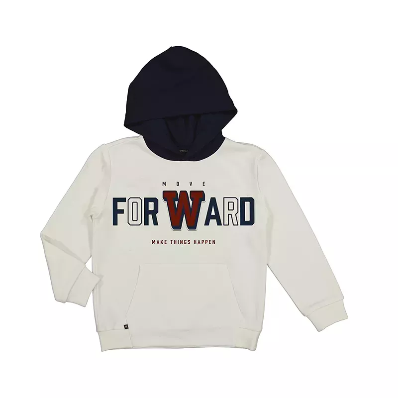 Pullover Mayoral embossed con capucha