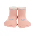 Sapato de meia Attipas SHINY HEART PINK