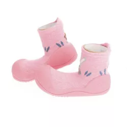 Zapato calcetín Attipas WOODLAND PINK RABBIT