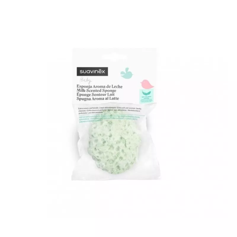 Esponja Suavinex Aromatizada Leche Para Bebes