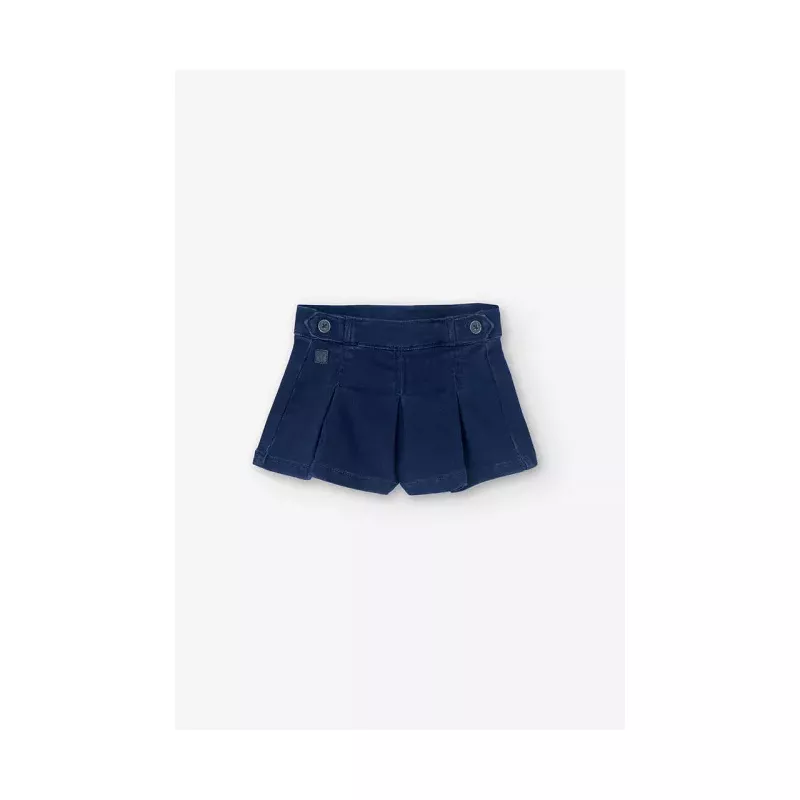 Falda-short Boboli denim punto