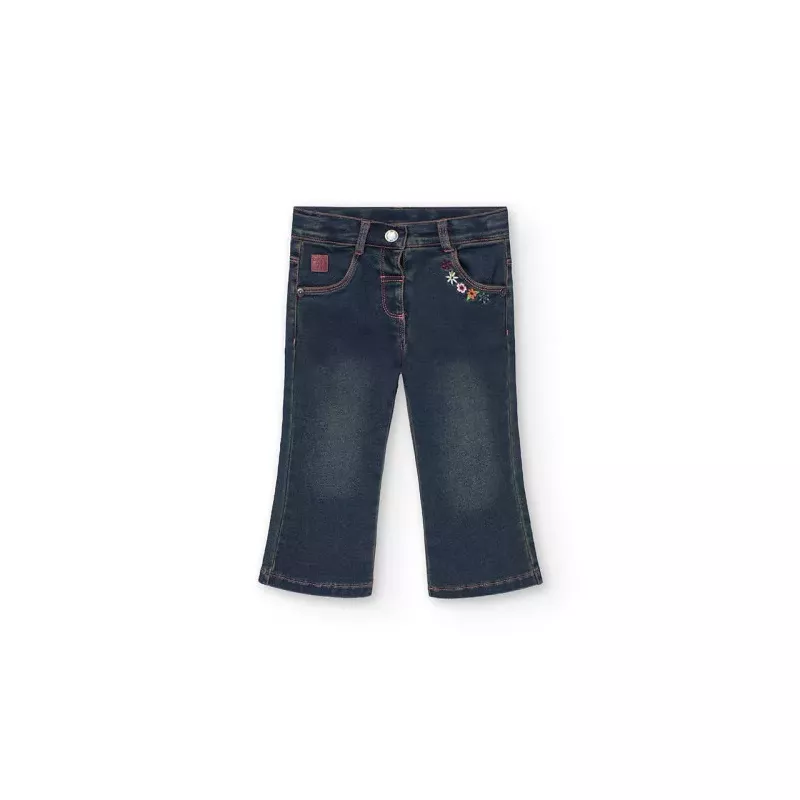 Pantalón Boboli denim punto
