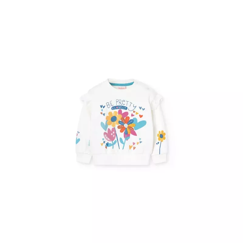 Sweatshirt Boboli pelúcia
