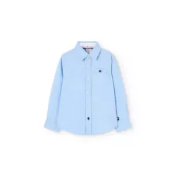Camisa Boboli oxford de manga comprida