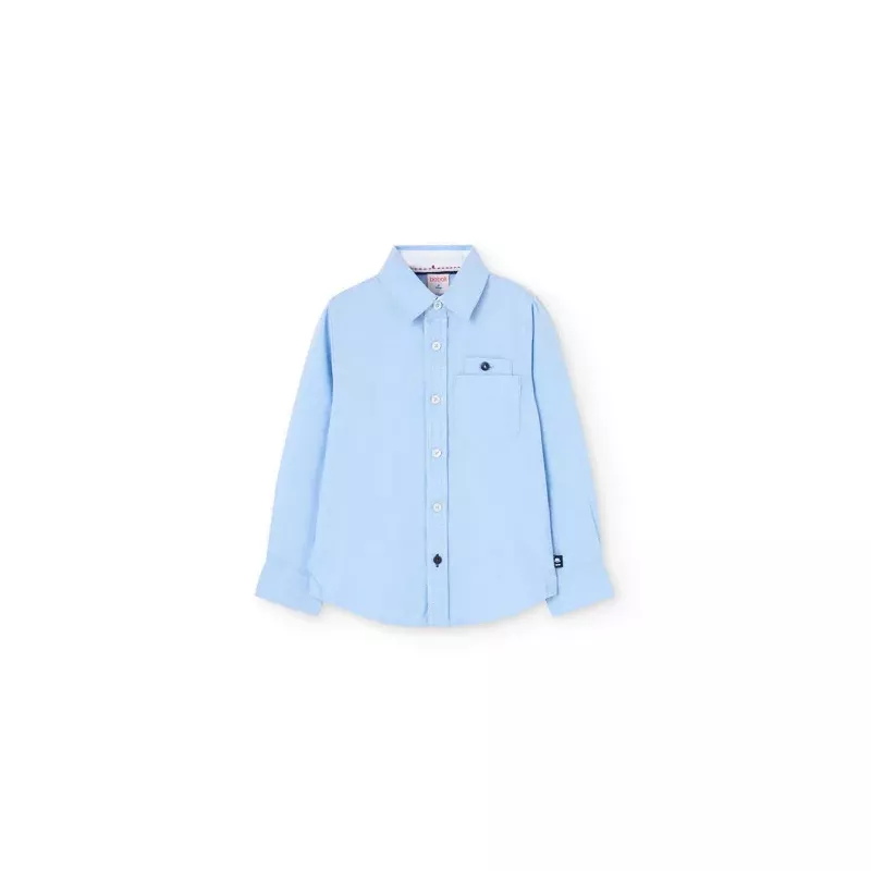 Camisa Boboli oxford de manga comprida