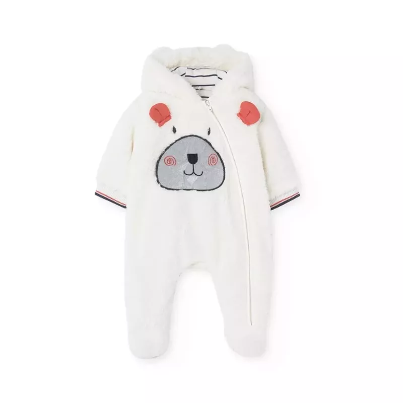 Pelele Boboli pelo con capucha