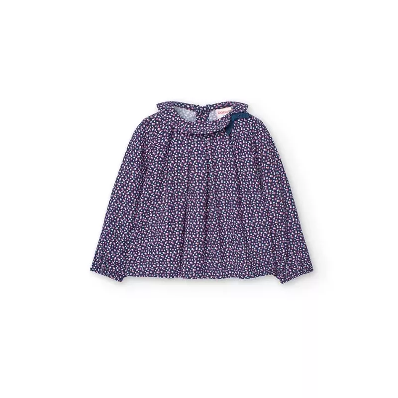 Blusa Boboli viella polka dots