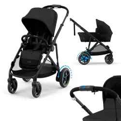 Carrinho de bebé Dúo Cybex e-Gazelle S com alcofa de oferta