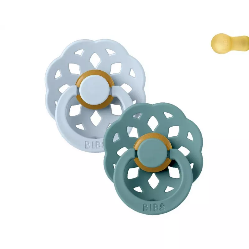 2 Chupetes BIBS Boheme Round 6-18m