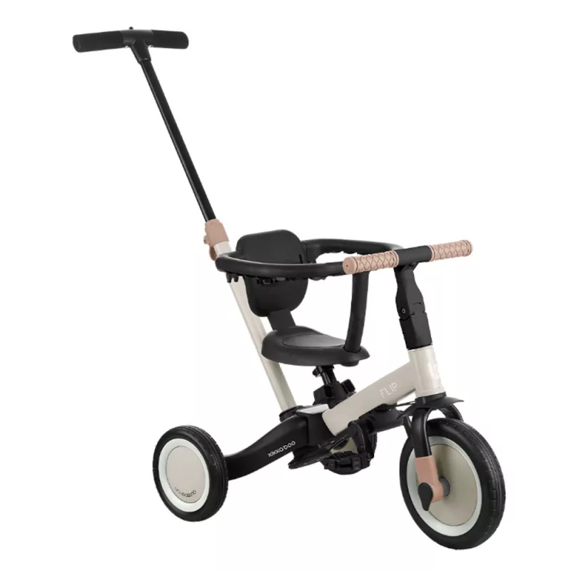 Triciclo KikkaBoo FLiP 5 em 1 com barra