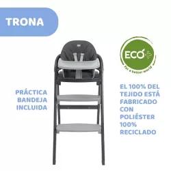 Trona Chicco CRESCENDO UP evolutiva a silla alta con kit