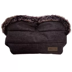 Luvas KikkaBoo com peles de inverno em melange