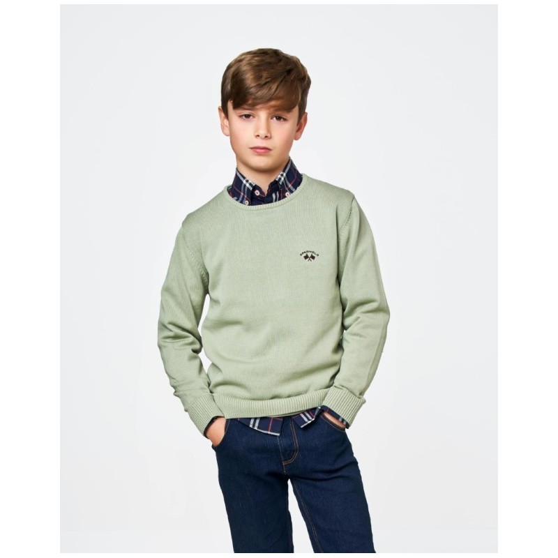 Pulôver Spagnolo gola box 4001