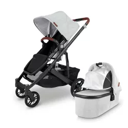 Cochecito Duo UPPABABY CRUZ V3 con mochila y tapa cesta
