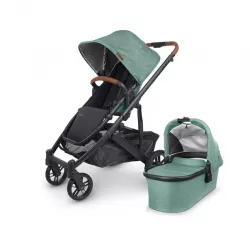 Carrinho de bebé UPPABABY CRUZ V2 Duo com tampa de cesto
