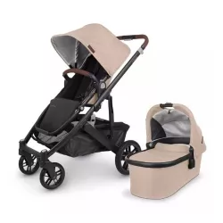 Carrinho de bebé UPPABABY CRUZ V2 Duo com tampa de cesto