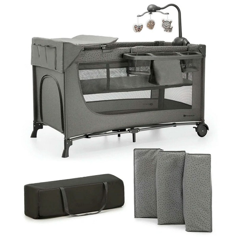 Berço de viagem Kinderkraft JOY 2 com acessórios