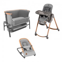 PACK HOGAR minicuna colecho Cadeira de bebé e rede Maxi-Cosi