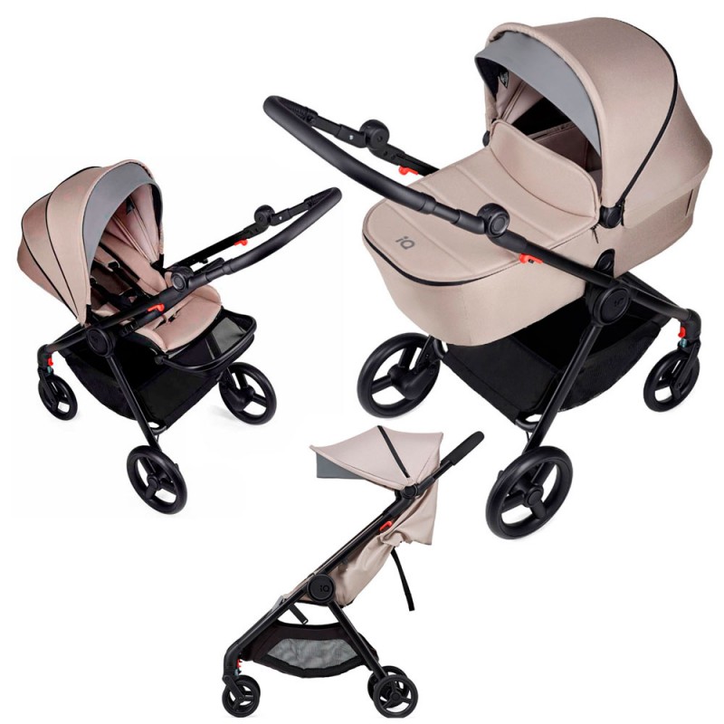 Carrinho de bebé 3 em 1 Anex IQ convertível num carrinho de bebé leve Carrinho de bebé 3 em 1 Anex IQ convertível num carrinho de bebé leve