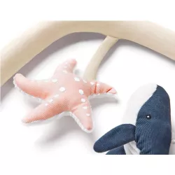 Hammock Ergobaby Evolve 3 em 1 Rede de malha respirável com brinquedo