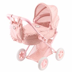 Cochecito de muñeca La Nina Olivia con bolso